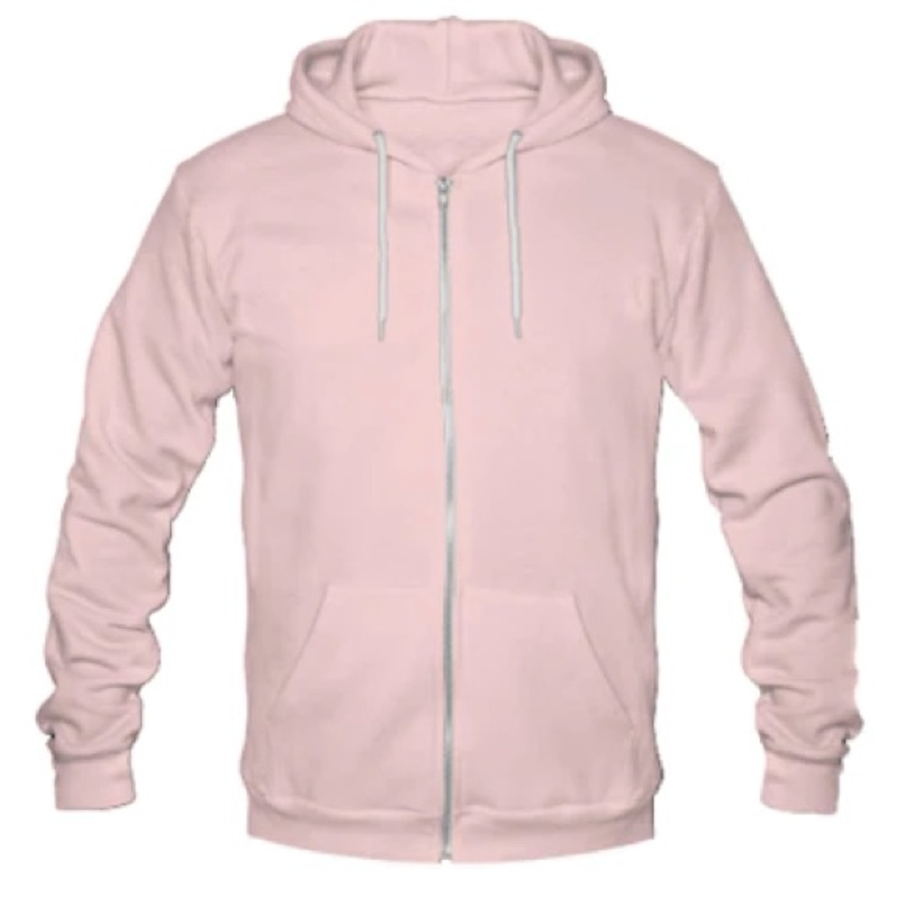American Apparel Hoodie made in the US- Mauve